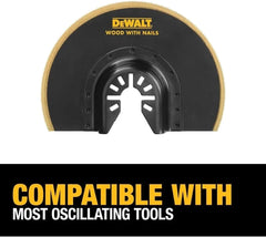 DEWALT Oscillating Tool Blade, Performance coating , Flush Cut (DWA4213)