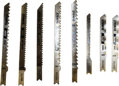 DEWALT DW3790 8 Piece U-Shank Jig Saw Blade Set