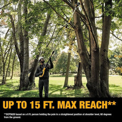 DEWALT DCKO86M1 20V MAX* Cordless Pole Saw and Pole Hedge Trimmer Combo Kit
