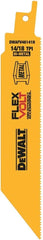DEWALT DWAFV481418 FLEXVOLT 14/18 TPI Metal Recip Saw Blade (5 Pack), 8"