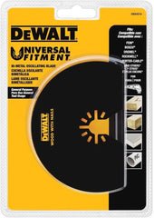 DEWALT Dwa4210 Oscillating Semicircle Blade, Black