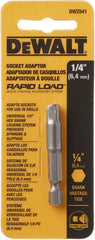 DEWALT Hex Socket Adapter, 1/4-Inch (DW2541)