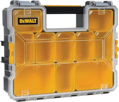 DEWALT Small Parts Organizer, Hardware Storage Box with Removable Dividers, 10-Compartment (DWST14825)