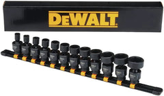 DEWALT DWMT19228 3/8" Drive Impact Universal Socket Set (12 Piece)