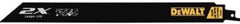 DEWALT DWA4188B 8-Inch 14/18TPI 2X Max Metal Reciprocating Saw Blade (100-Pack)