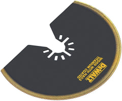 DEWALT DWA4211 Oscillating Titanium Nitride Coated Semicircle Blade, Black