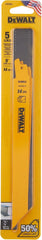 DEWALT Reciprocating Saw Blades, Straight Back, 8-Inch, 14 TPI, 5-Pack (DW4809)