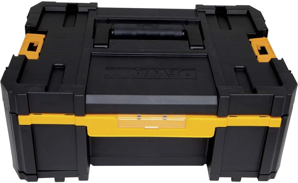 DEWALT Tool Organizer, TSTAK III, Single Deep Drawer, Heavy Duty Latches, Removable Compartments for Small Tools and Accessories (DWST17803)