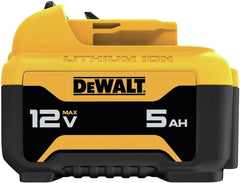 DEWALT 12V MAX 5Ah Battery, Lithium-Ion, 2-Pack (DCB126-2)