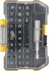 DEWALT Security Bit Set, 31-Piece Screwdriver Bit Set with Case, Universal 1/4 In Hex, Includeds Magnetic Bit Holder (DWAX200)