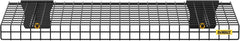 DEWALT Wire Shelf, 24 Inch, 35lb Capacity, Mounts to Metal Rail, DEWALT Workshop Storage System Compatible (DWST82812)