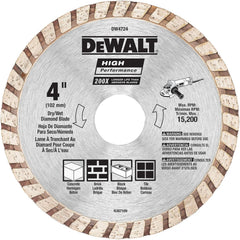 DEWALT DW4724B 4-Inch High Perf Masonry Blade, 10-Pack