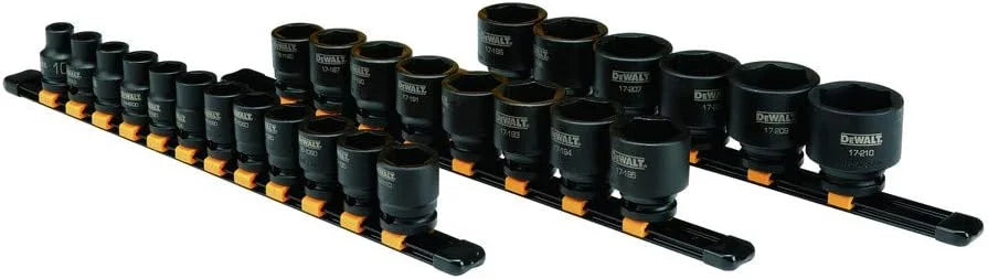 DEWALT DWMT19243 26PC MM 1/2" Drive Impact Socket Set