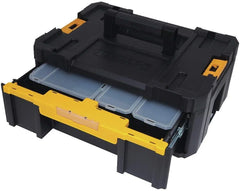 DEWALT Tool Organizer, TSTAK III, Single Deep Drawer, Heavy Duty Latches, Removable Compartments for Small Tools and Accessories (DWST17803)