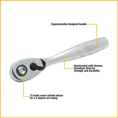 DeWalt DWMT71804 3/8" Drive Pear Head Ratchet
