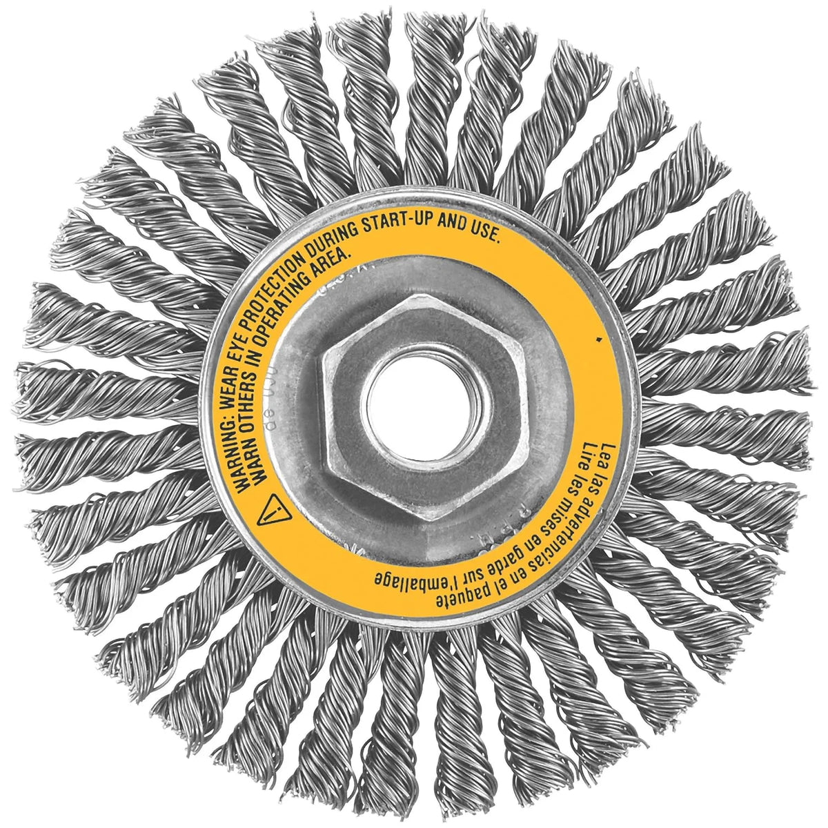 DEWALT DW4927 4-Inch X 5/8-Inch-11 String Bead Wire Wheel Stainless