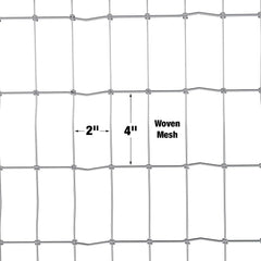 DeWALT – Horse Fence – 48 in. x 100 ft. 12.5‑Gauge Galvanized Steel – for Horse Enclosures | Pasture Fencing | Farm and Property Protection