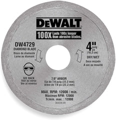DEWALT 4-in x 0.06-in Ceramic Tile Bl, Yellow