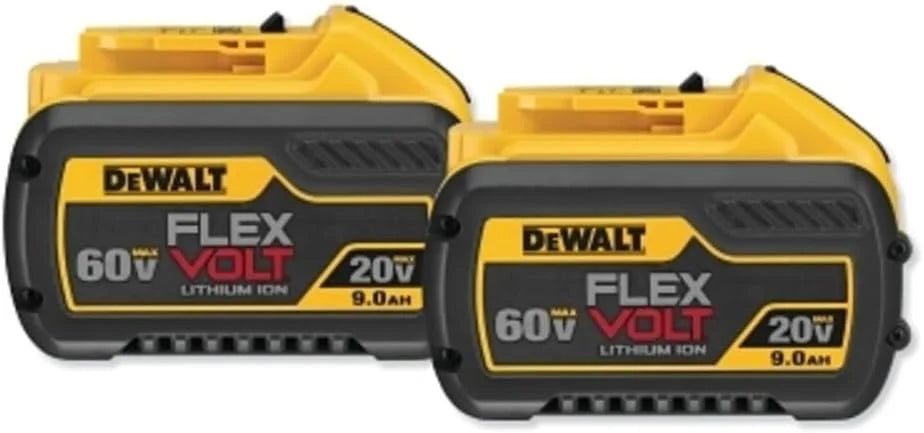 DEWALT FLEXVOLT 20V/60V MAX* Batteries, 9.0-Ah, 2-Pack (DCB609-2)