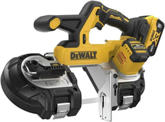 DEWALT 20V MAX XR Bandsaw, Brushless Motor, Portable and Cordless, 3-3/8 Inch Cut Capacity, 5Ah Battery and Charger Included (DCS378P1)