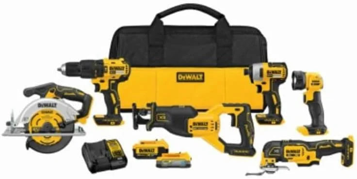 20V MAX BRSHLESS 6-TOOL COMBO KIT W PST