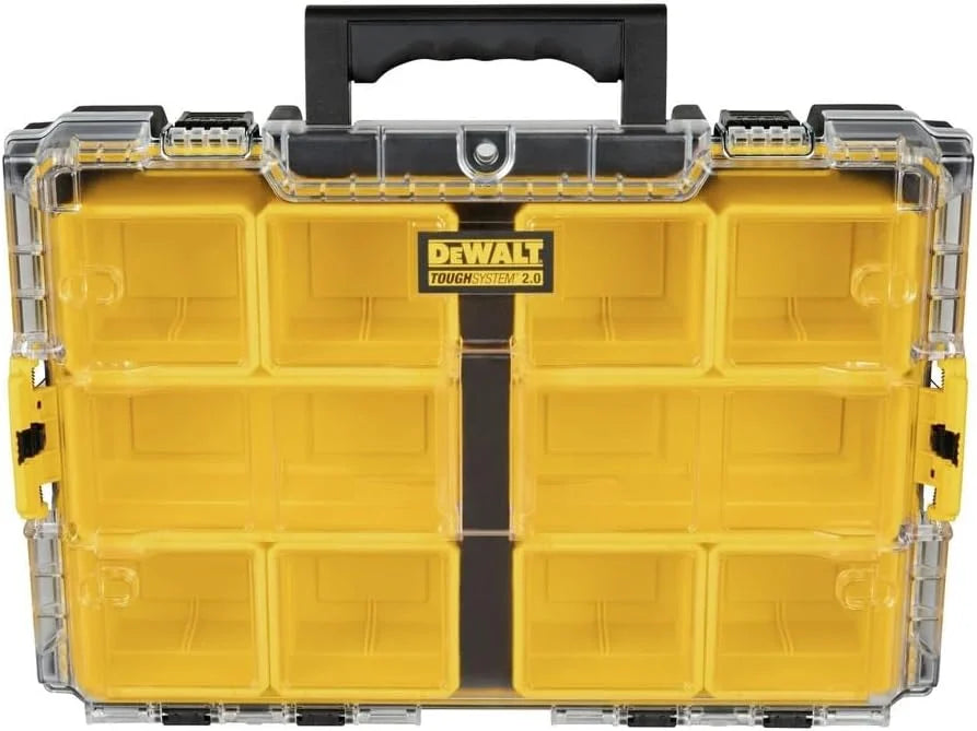DEWALT ToughSystem Tool Organizer, 2.0 Full-Size, 10 Compartments (DWST08040)