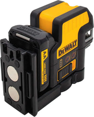 DEWALT 12V MAX Laser Level, 5 Spot Laser and Cross Line Laser, Red, AA Battery Starter Pack Included (DW0825LR)