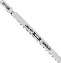 DEWALT DW3760-5 4-Inch 10TPI Fine Finish Wood Cut T-Shank Jig Saw Blade (5-Pack)