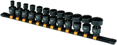 DEWALT DWMT19228 3/8" Drive Impact Universal Socket Set (12 Piece)