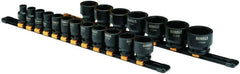 DEWALT DWMT19240 19PC SAE 1/2"Drive Impact Socket Set