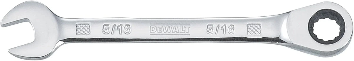 DEWALT DWMT72289OSP Ratcheting Comb Wrench 5/16in SAE