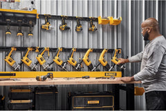 DEWALT Tool Organizer, Hooks for Corded Power Tools, 8 Pieces, DEWALT Workshop Storage System Compatible (DWST82817)