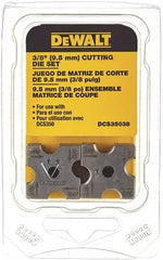 DEWALT Cutting Die Set, 3/8-Inch (DCS35038)