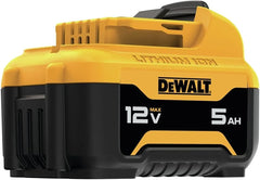 DEWALT 12V MAX 5Ah Battery, Lithium-Ion, 2-Pack (DCB126-2)
