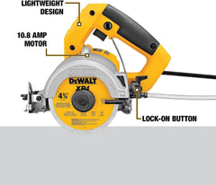 DEWALT Wet Tile Saw, Masonry, 4-3/8-Inch (DWC860W)